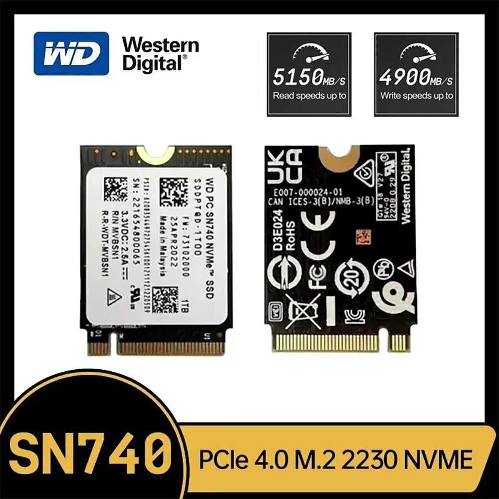 Нові! SSD m.2 2230 WD SN740 1TB (для steam deck, rog ally)
