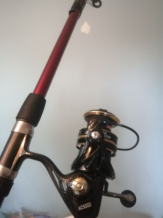Wędka teleskopowa z kołowrotkiem 2.7m nowa