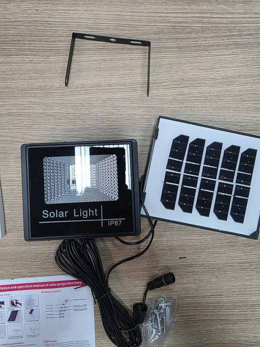 Lampa solarna + solar +pilot