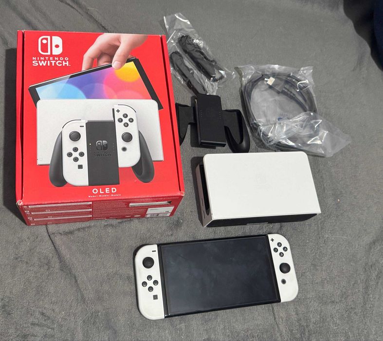 Nintendo Switch Oled 64gb + 128gb + iгри