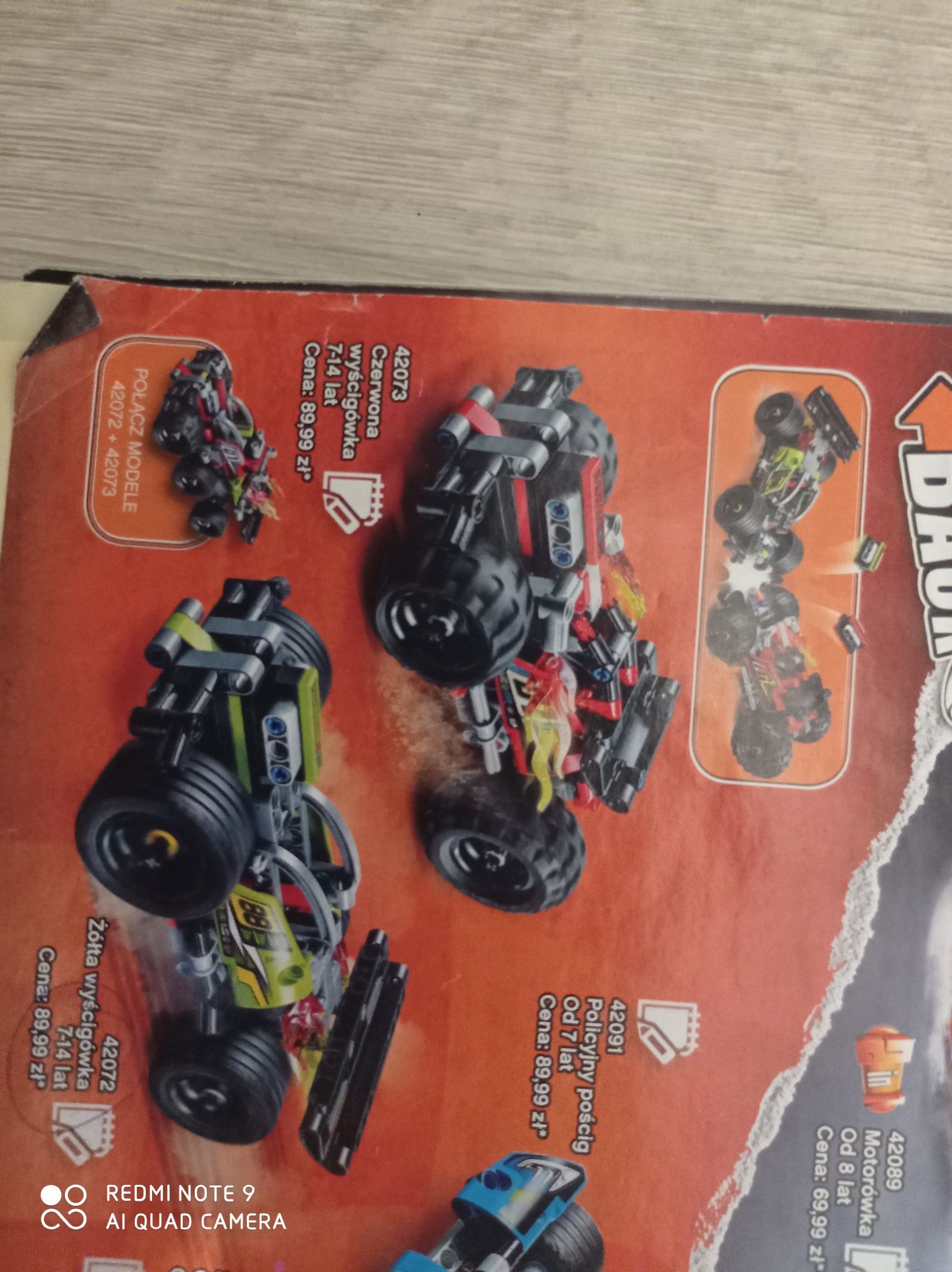LEGO technic 42072, 42073