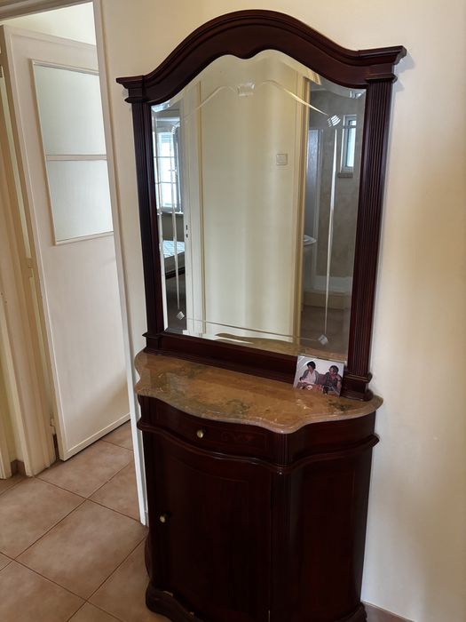 Consola de entrada com espelho