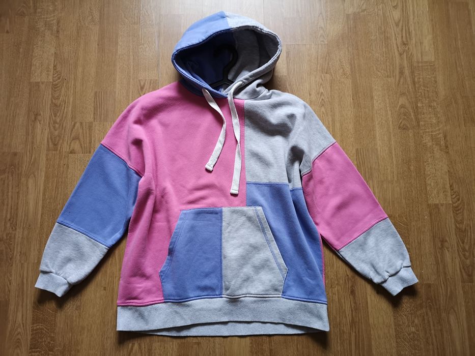 Bluza kolorowa pastelowa h 40 L sinsay sweter różowa niebieska sweter