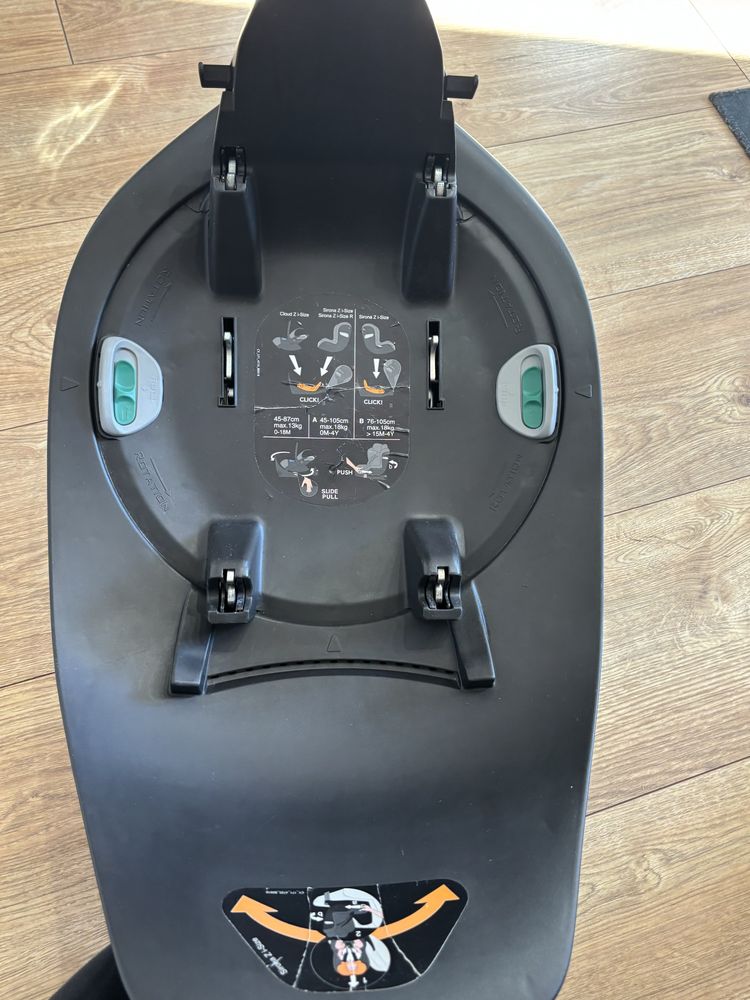 Fotelik samochodowy Cybex Cloud Z i-Size Plus+ Base Z Universal ISOFIX