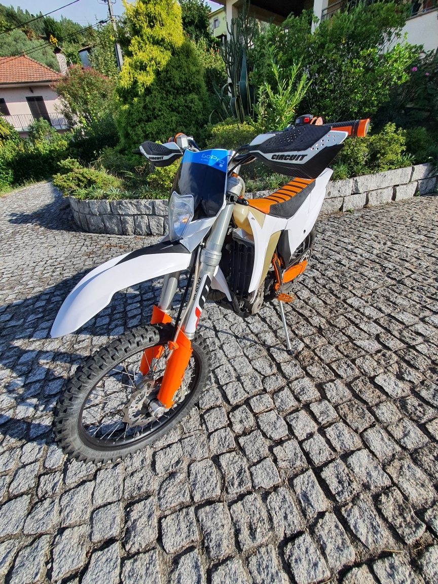 Ktm exc-f 350 matrícula portuguesa 2016
