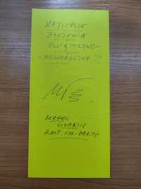 Autograf Marek Gładysz