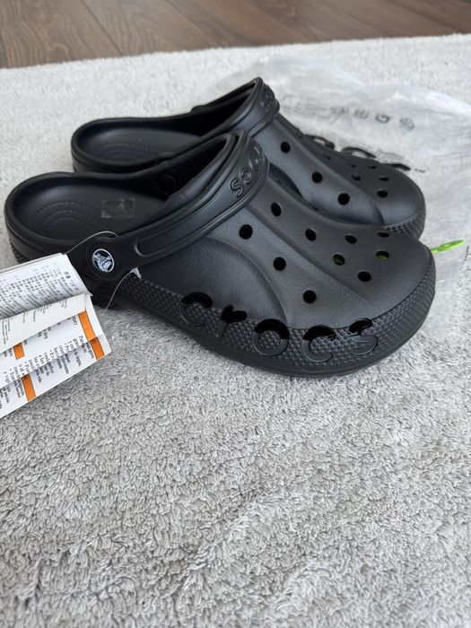 Сабо Crocs Baya Clog M11 чорні крокси 28,5 см 43 44