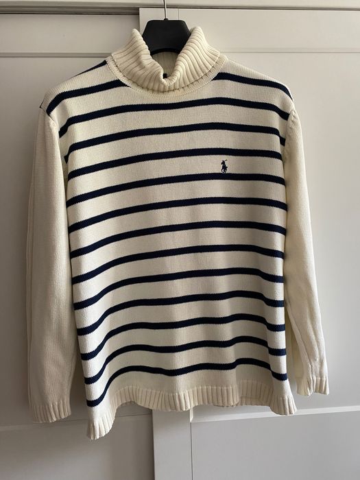 Sweter w paski Polo Sport