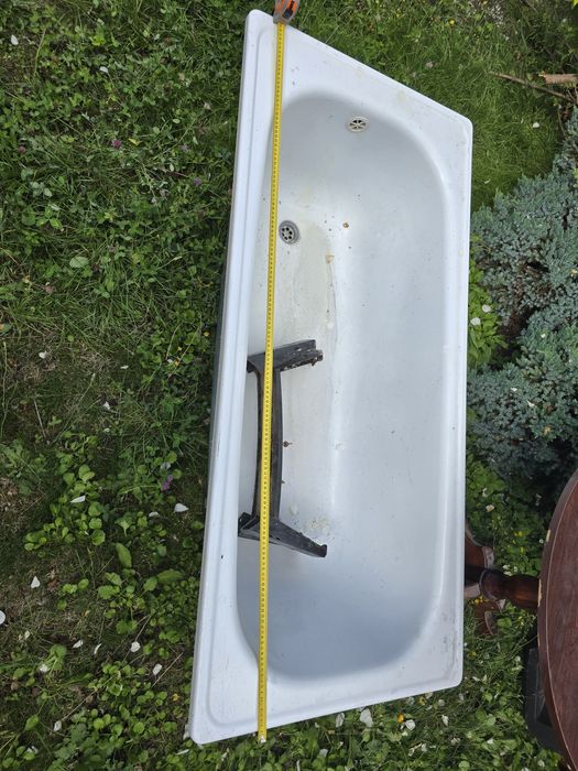 Wanna z blaszanka 150 cm x70 cm za 100 zł