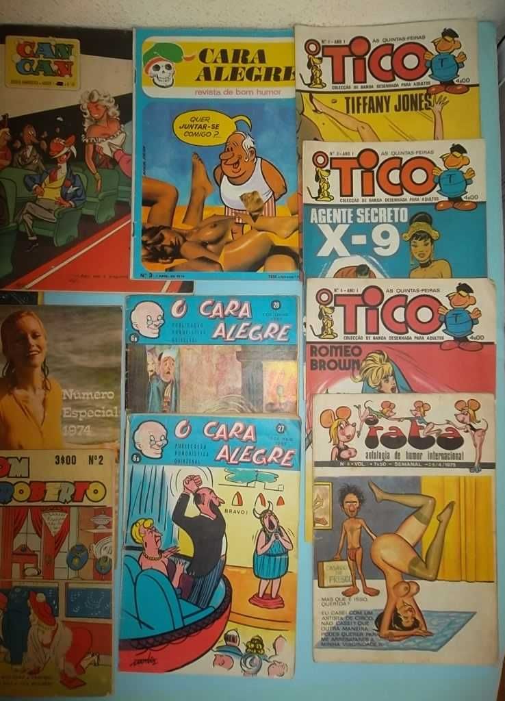 14 Revistas "HUMOR PICANTE" dos Anos 70