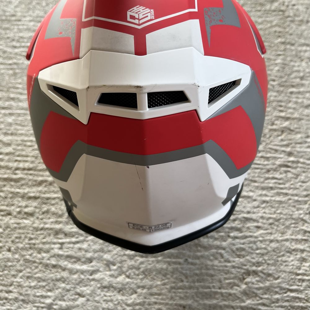 Kask motocyklowy i rowerowy