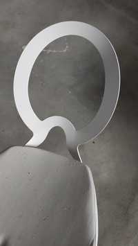 Conjunto 4 Cadeiras design em alumínio e ecopelle