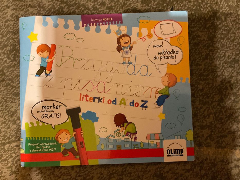 Książeczka ,,Przygoda z pisaniem,,