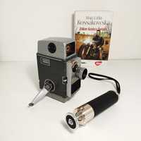 Kamera filmowa Bell & Howell  624 EE Autoset 8 mm, 1958 rok statyw