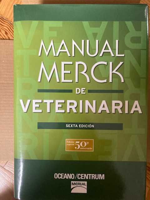 2 volumes Manual Merck de veterinária