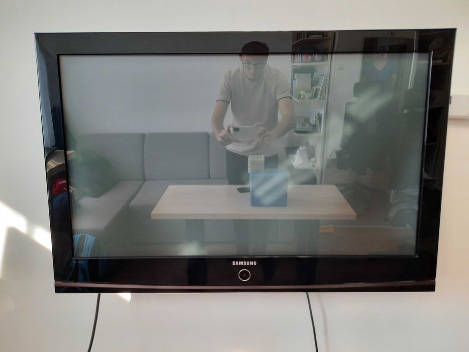 Dobry tani telewizor SAMSUNG 42” HD menu PL HDMI VESA DVB-T USB TV