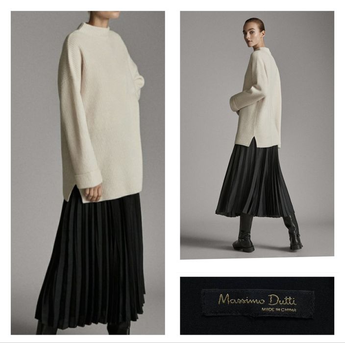 Спідниця плісе massimo dutti , оригінал