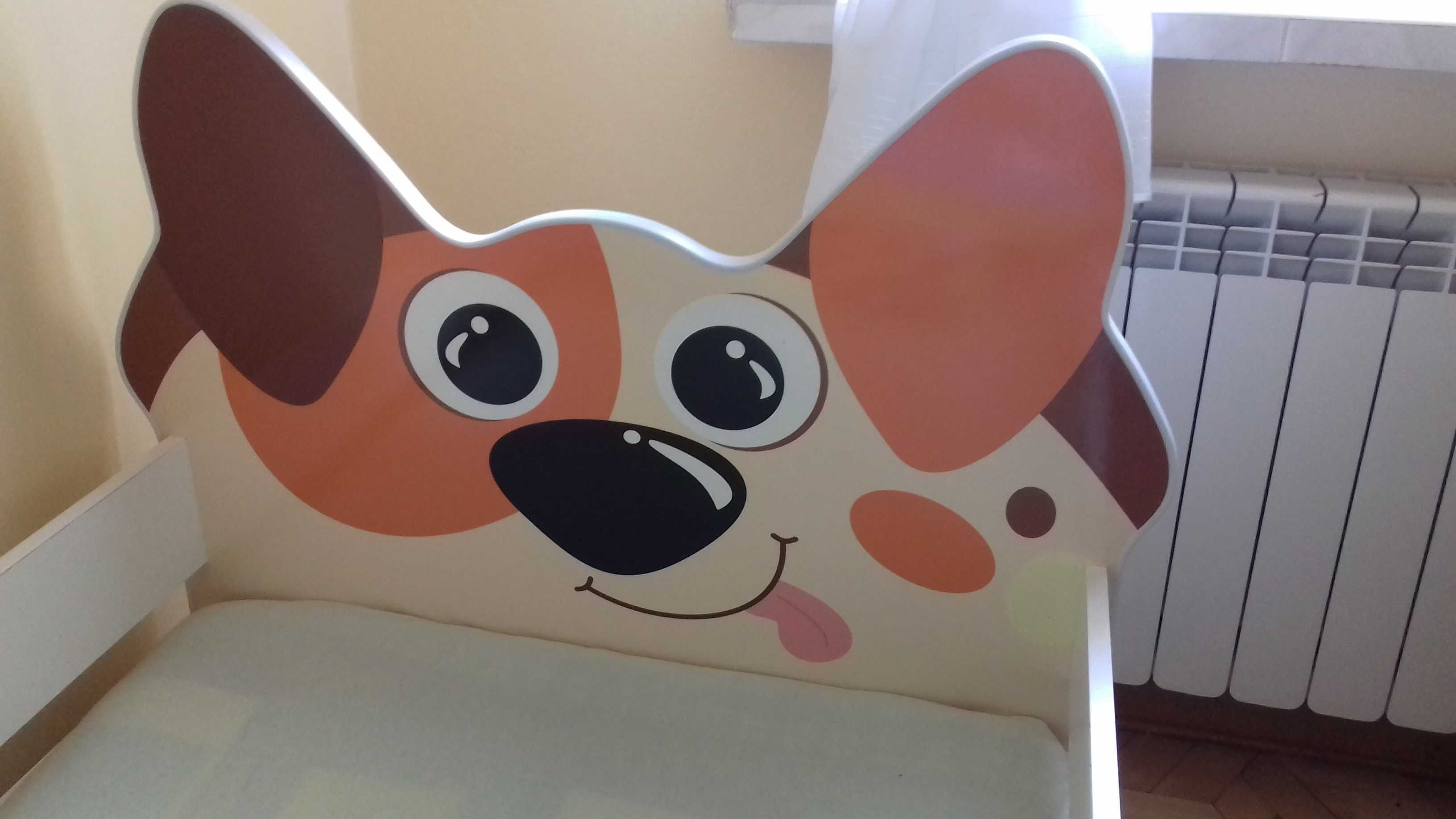 Łóżko PIESEK 180x80 dla dziecka.