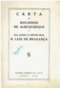 10809 Carta de Mouzinho de Albuquerque ao Príncipe Real D. Luís Filip