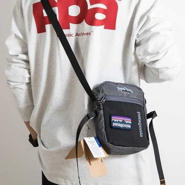 Месенджер Patagonia. Сумка через плече Патагонія. Барсетка,бананка
