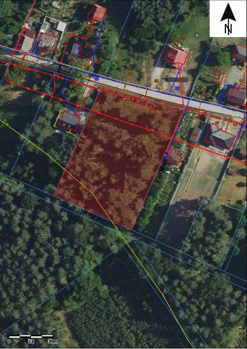 Działka pod zabudowę - Budziszewice, ul. Letniskowa, 4915 m2