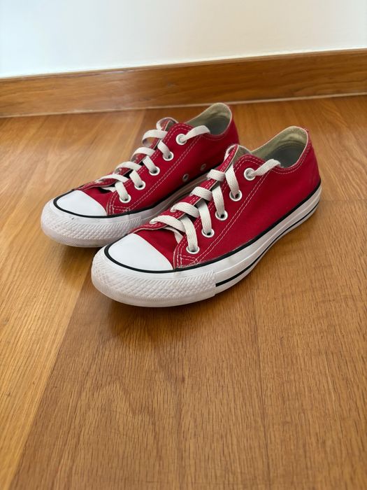 Ténis All star vermelhos/ encarnados converse em muito bom estado