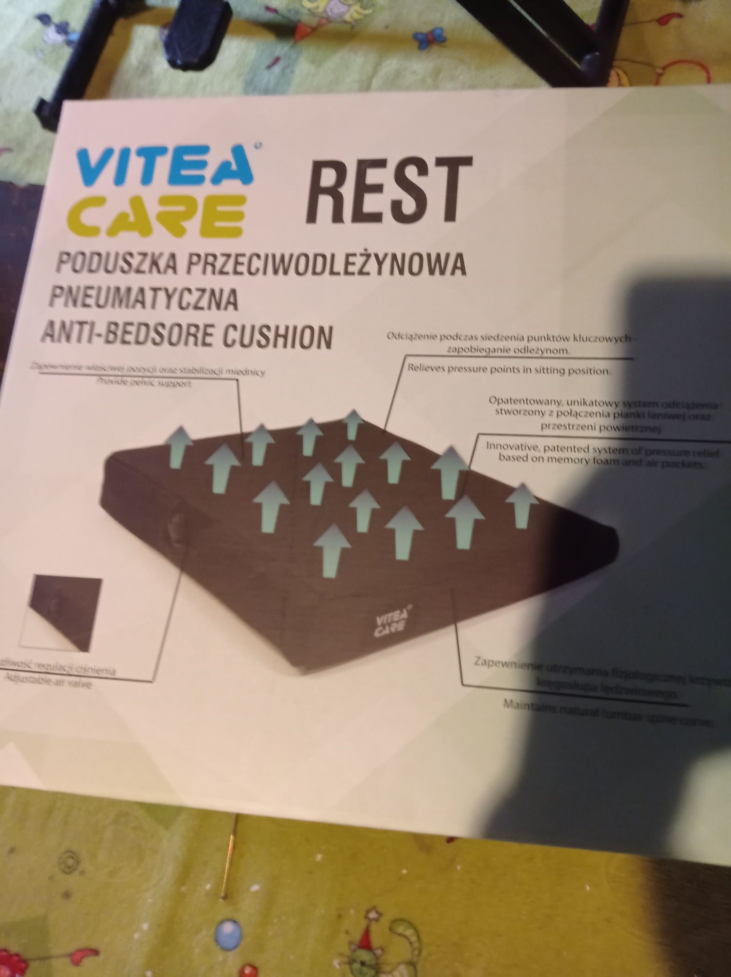 Poduszka przeciwodleżynowa REST