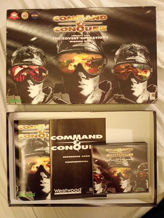 Command & Conquer Complete with the Covert Operations PC Big Box Eng