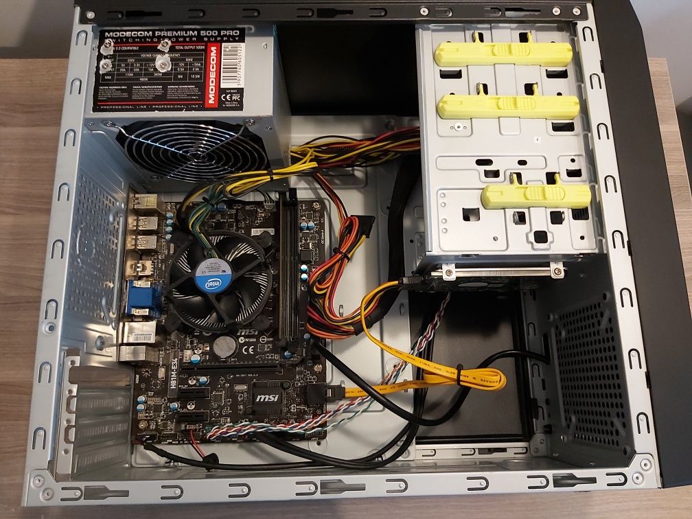 Komputer PC Intel i3 DDR3 500GB MSI MODECOM Chieftec