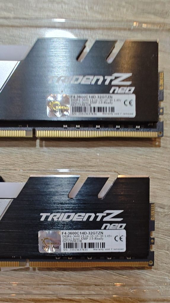 Pamięć G.Skill Trident Z Neo, DDR4, 32 GB, 3600MHz, CL14