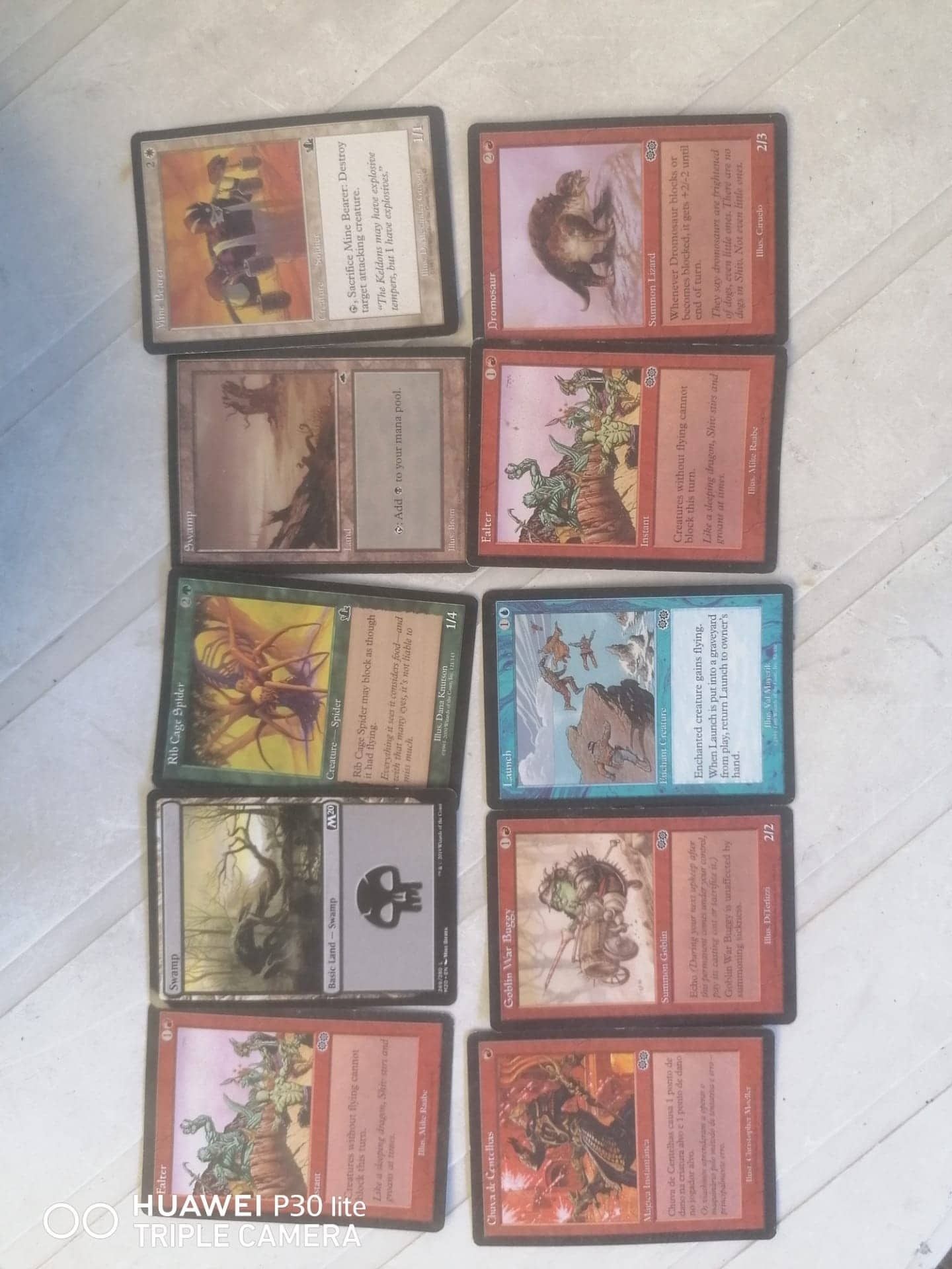 Cartas de Magic varias