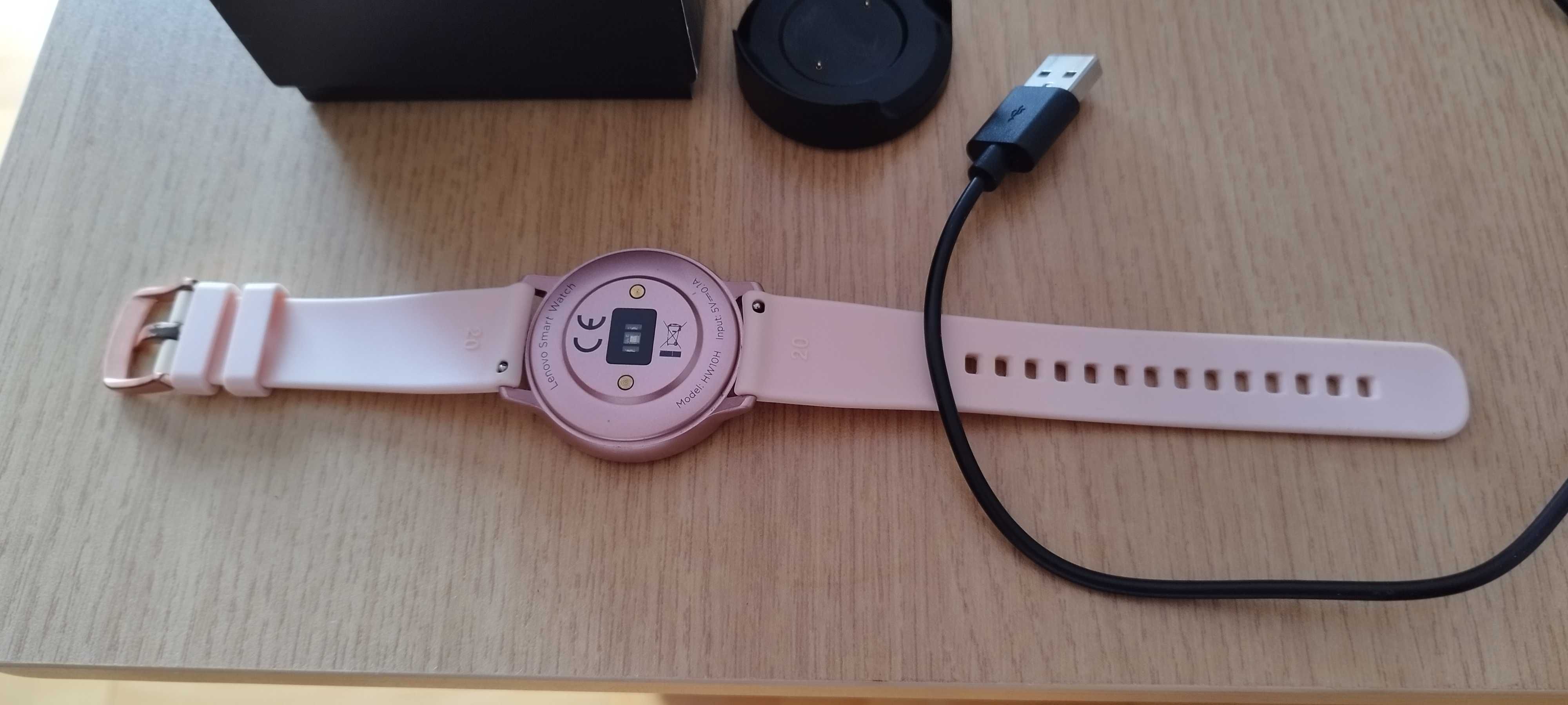 Lenovo blaze pink różowy smartwatch HW10H