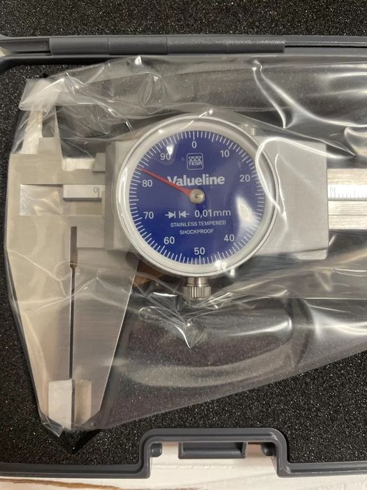 Штангенциркуль индикаторный, с круговой шкалой 200мм Tesa, Швейцария