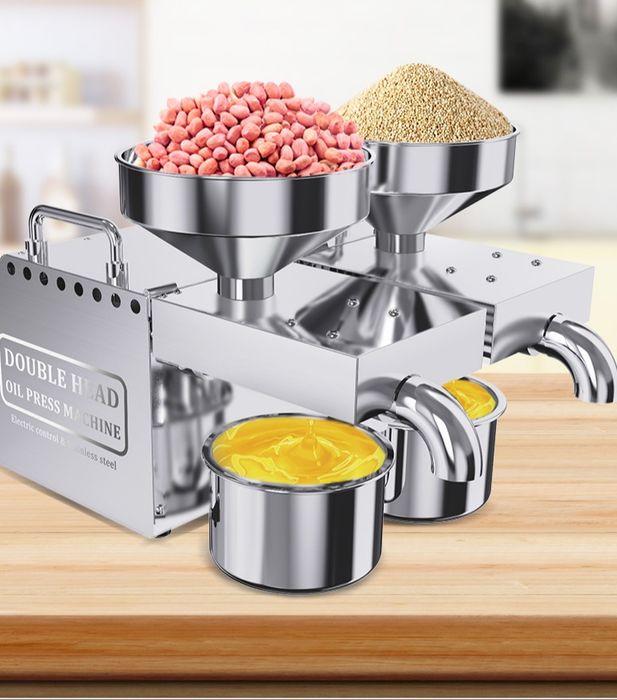 Prasa do tłoczenia oleju na zimno do 13kg/h 2800W PODWÓJNA