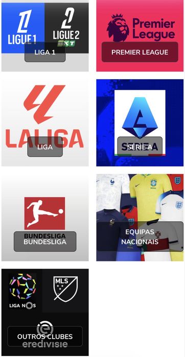 Equipamentos de clubes