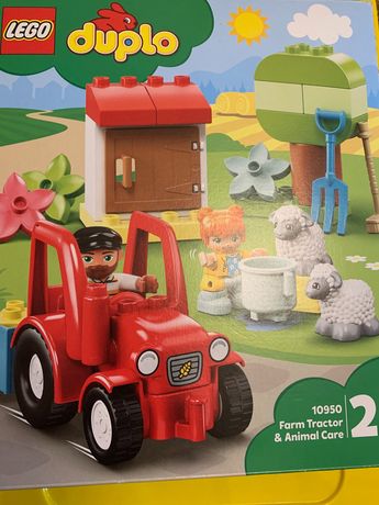 Lego Duplo Фермерский трактор и ферма 10950
