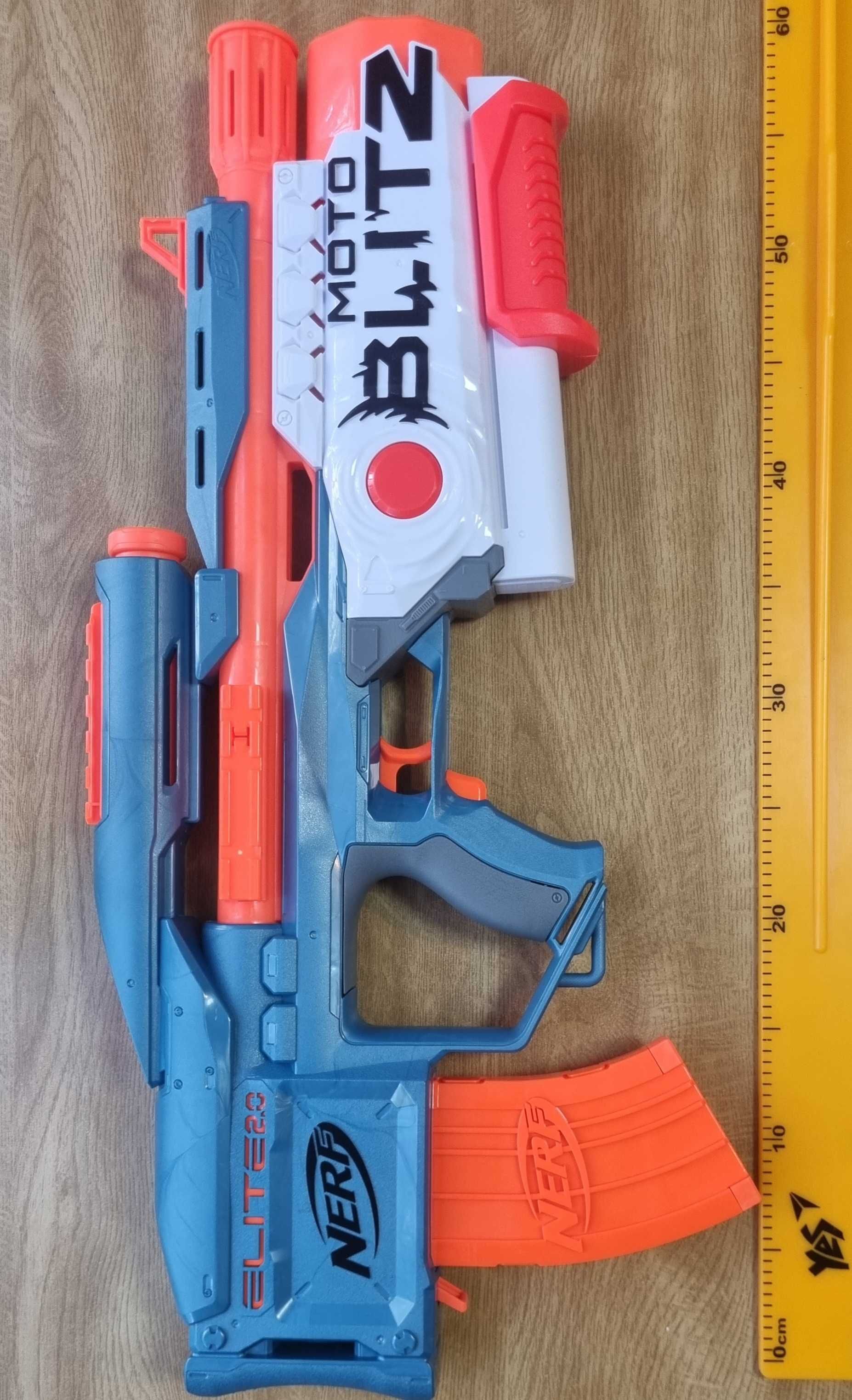 Бластер Nerf Elite 2.0 Motoblitz CS-10. Нерф Еліт Мотобліц