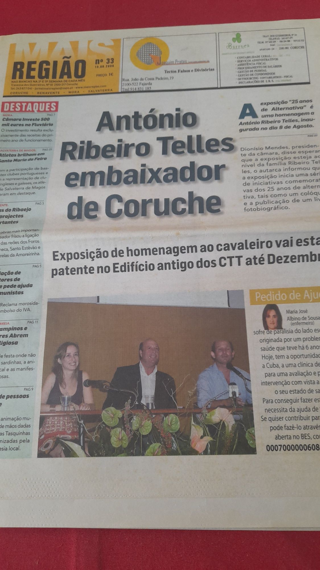 Jornais Antigos Ribatejo