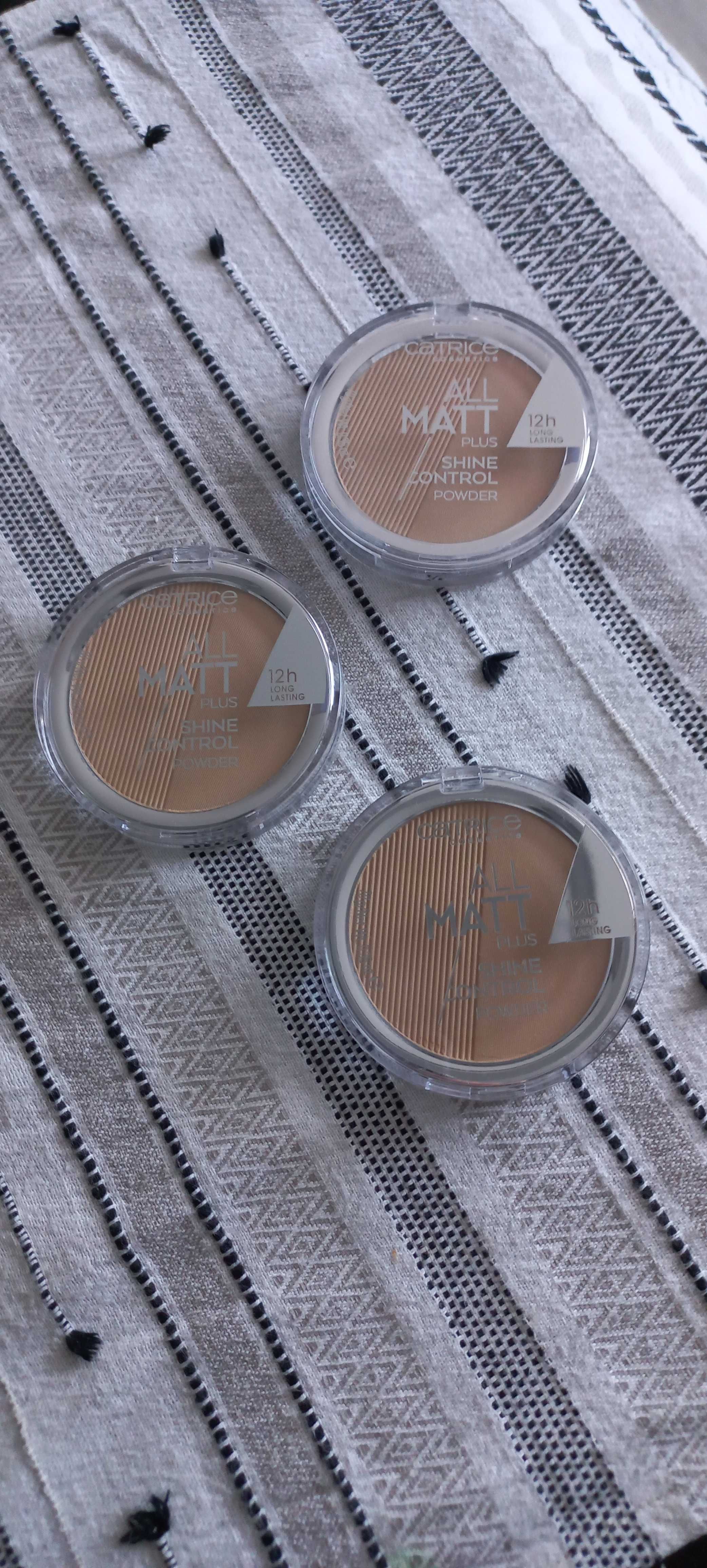 Catrice All Matt Plus Shine Control Powder Puder 028 Honey Beige 10g