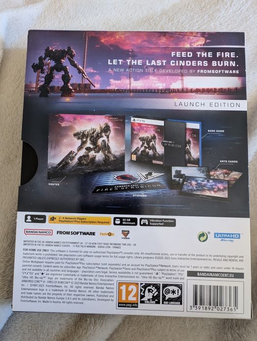 Armored Core 6 Fires of Rubicon launch edition stan idealny