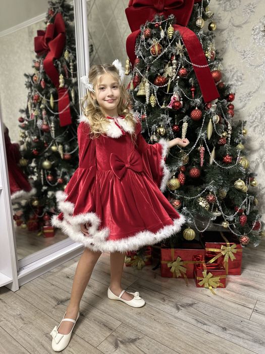 Сукня міс санта, новий рік