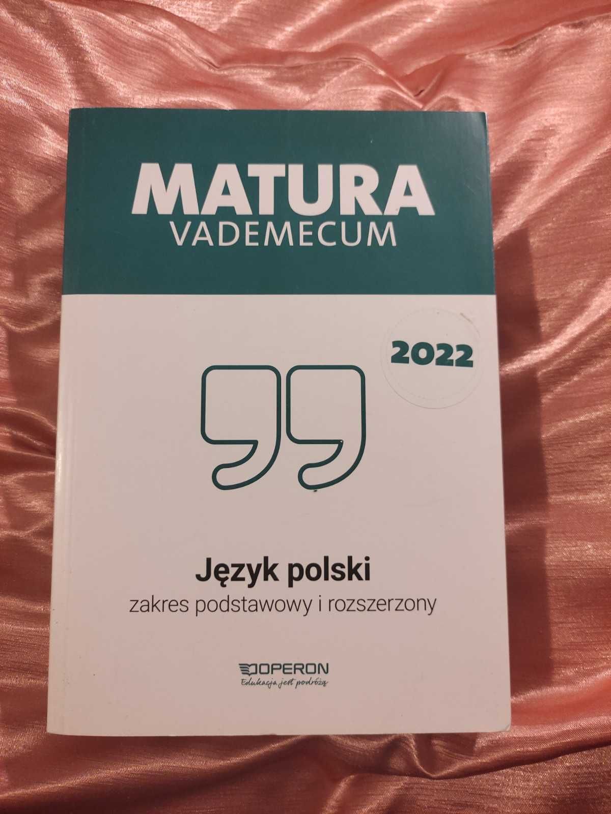 Vademecum matura OPERON polski + zdrapka do materiałów nowe