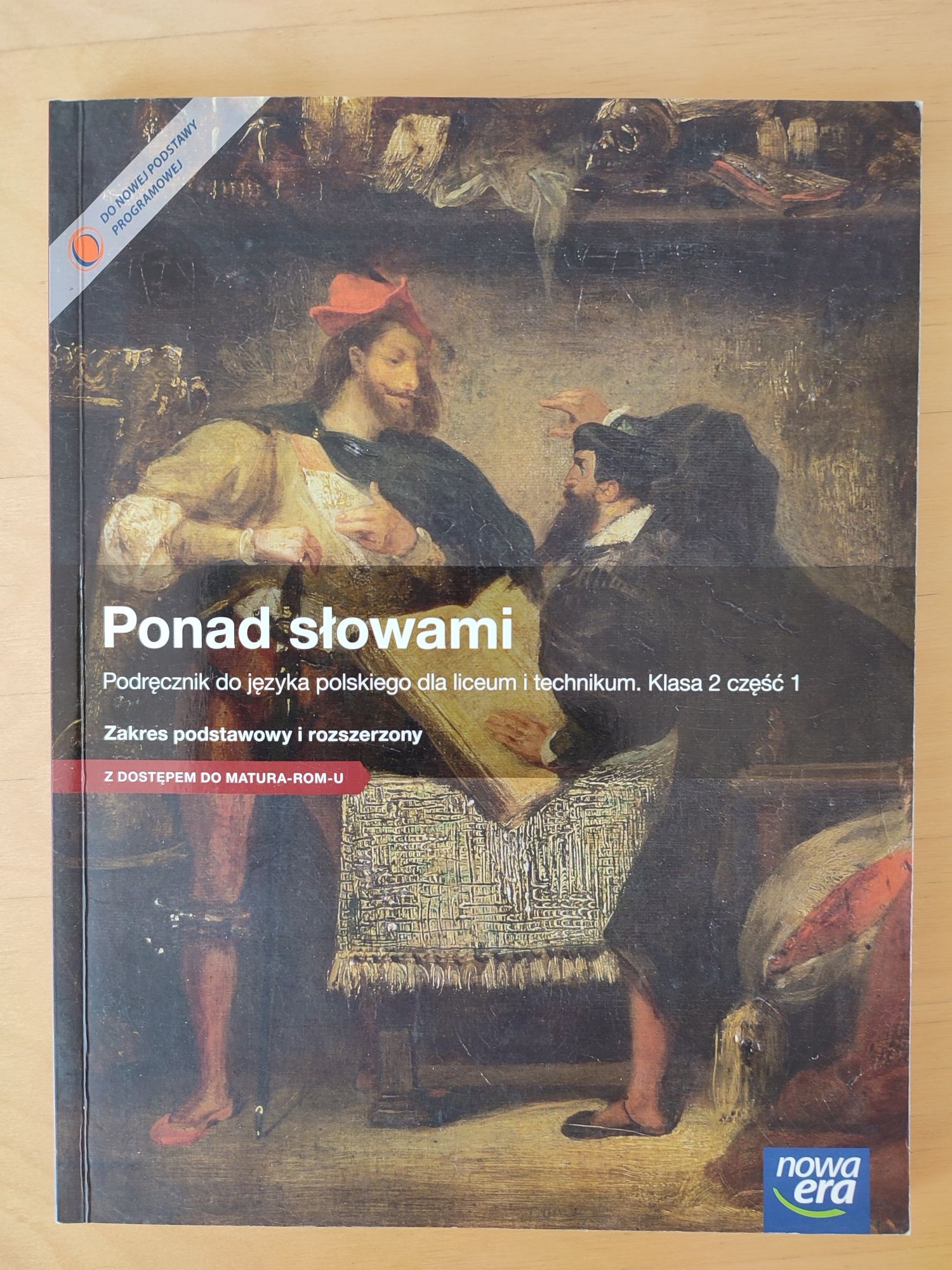 Ponad słowami podręcznik do klasy 2 liceum i technikum część 1