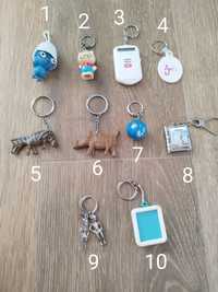 Porta-chaves diversos para colecionadores