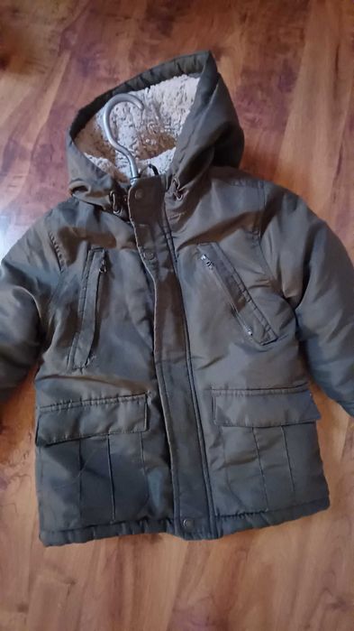 Kurtka zimowa chłopięca pepco 110 gratis buty zimowe r28