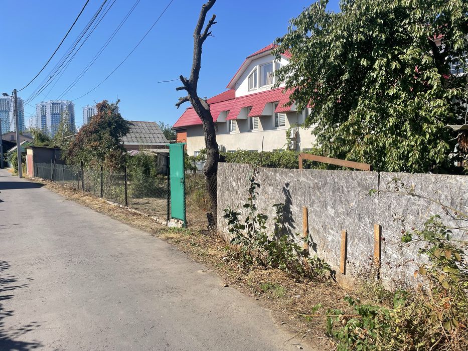 Ділянка на Фонтані (Чубаївка) під будівництво будинку, чи 2 таунхаусів