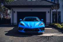 Chevrolet Corvette Bezwypadkowy 3LT 70th Anniversary Edition Rapid Blue Targa