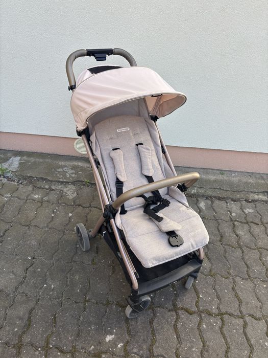 Wozek spacerowy peg perego selfie pudrowy roz
