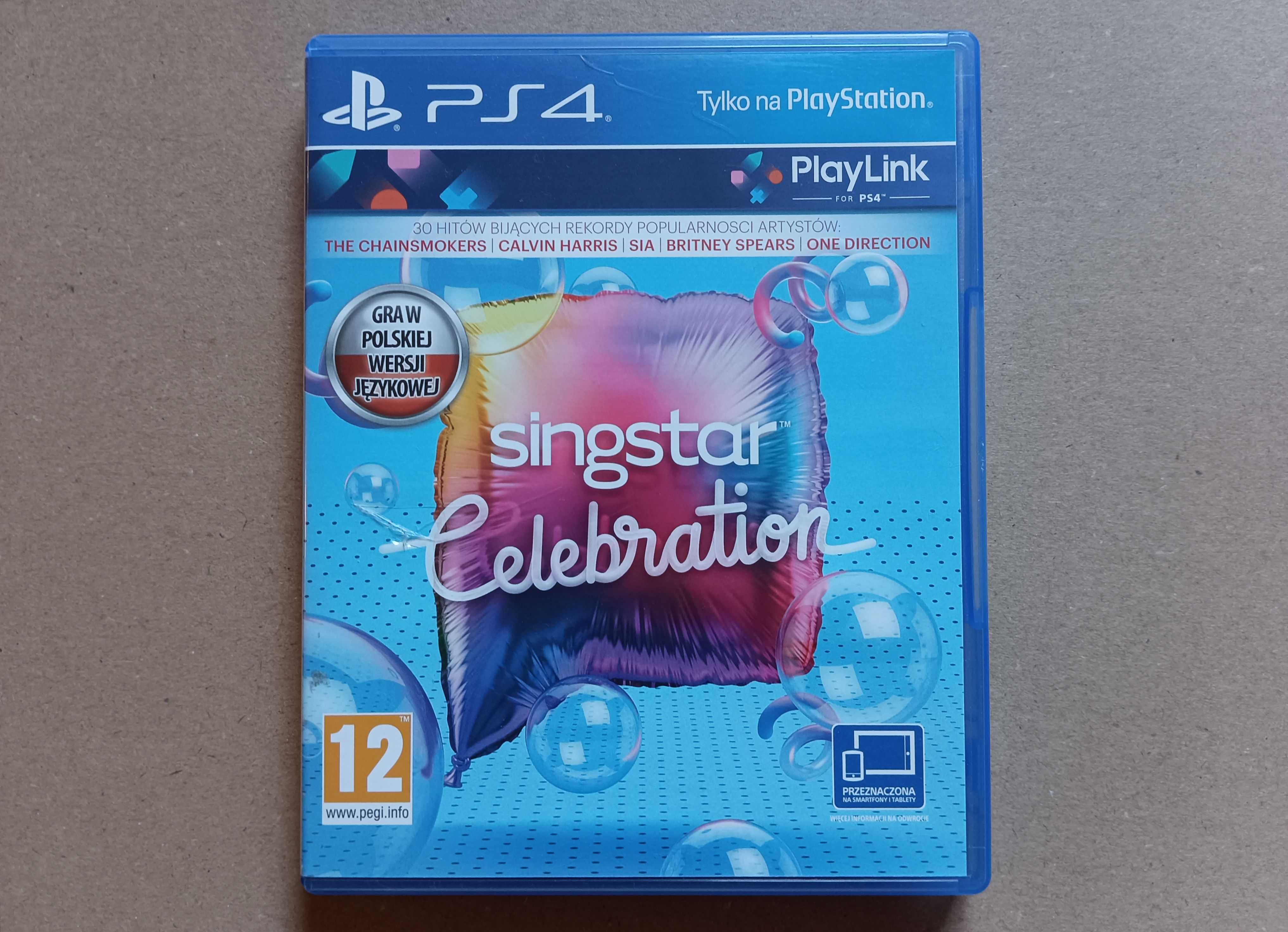 Singstar Celebration na konsolę Playstation 4 PS4 oraz PS5