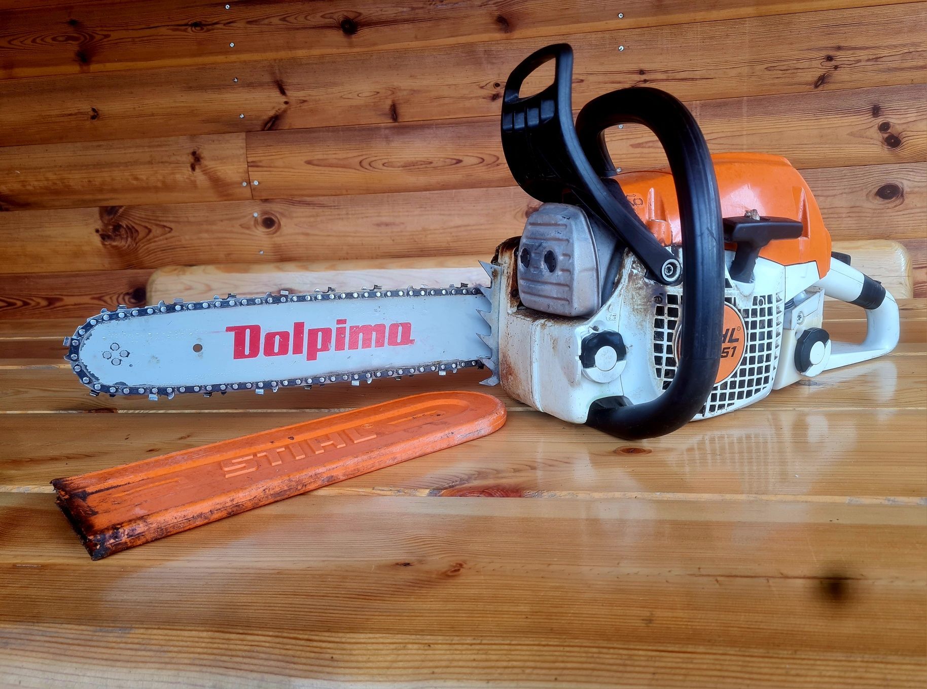 PIŁA spalinowa STIHL MS 251 3 km oryginalny sprzęt najlepszy na rynku